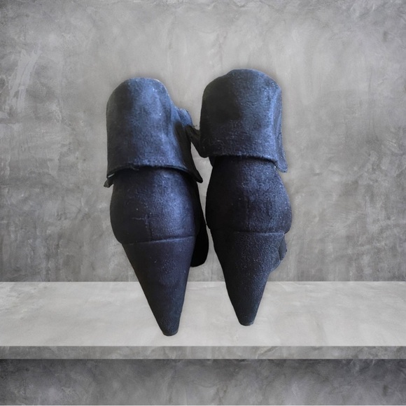 Lace up wedge ankle booties - Picture 3 of 7